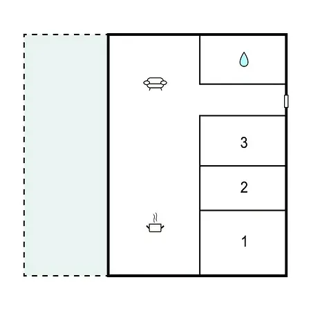 度假居 3 Bedroom Cozy In *